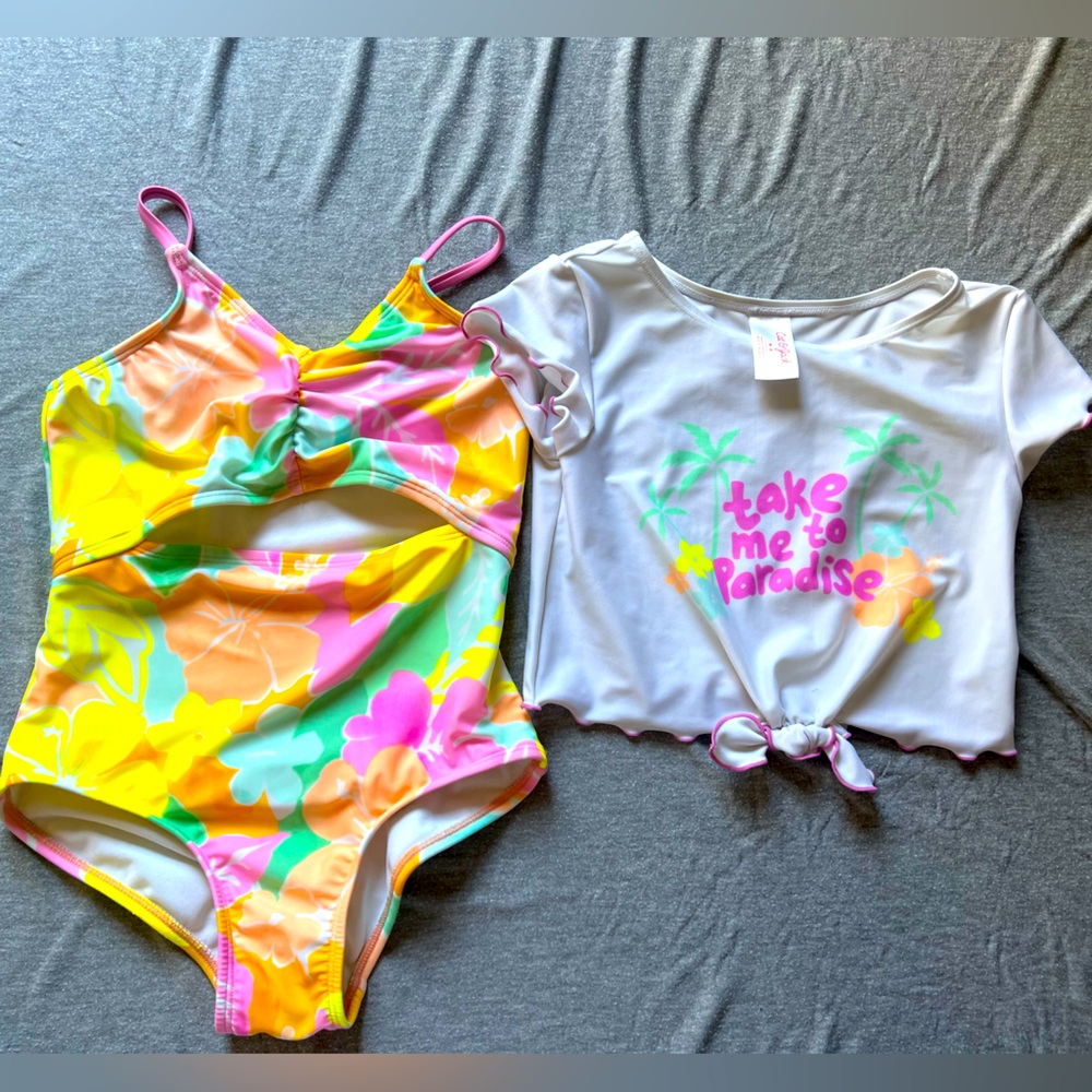 Floral swimsuit